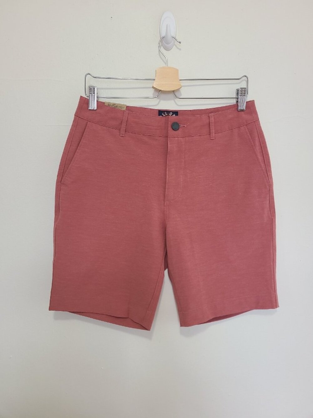 NWT Faherty Beltloop All Day Short Redwood size 30